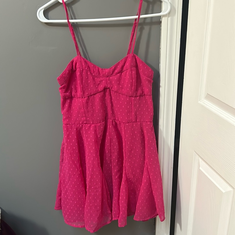 Pink summer dress